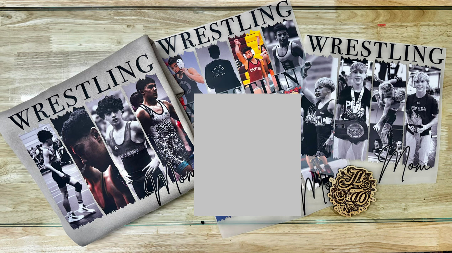 Wrestling mom crewneck