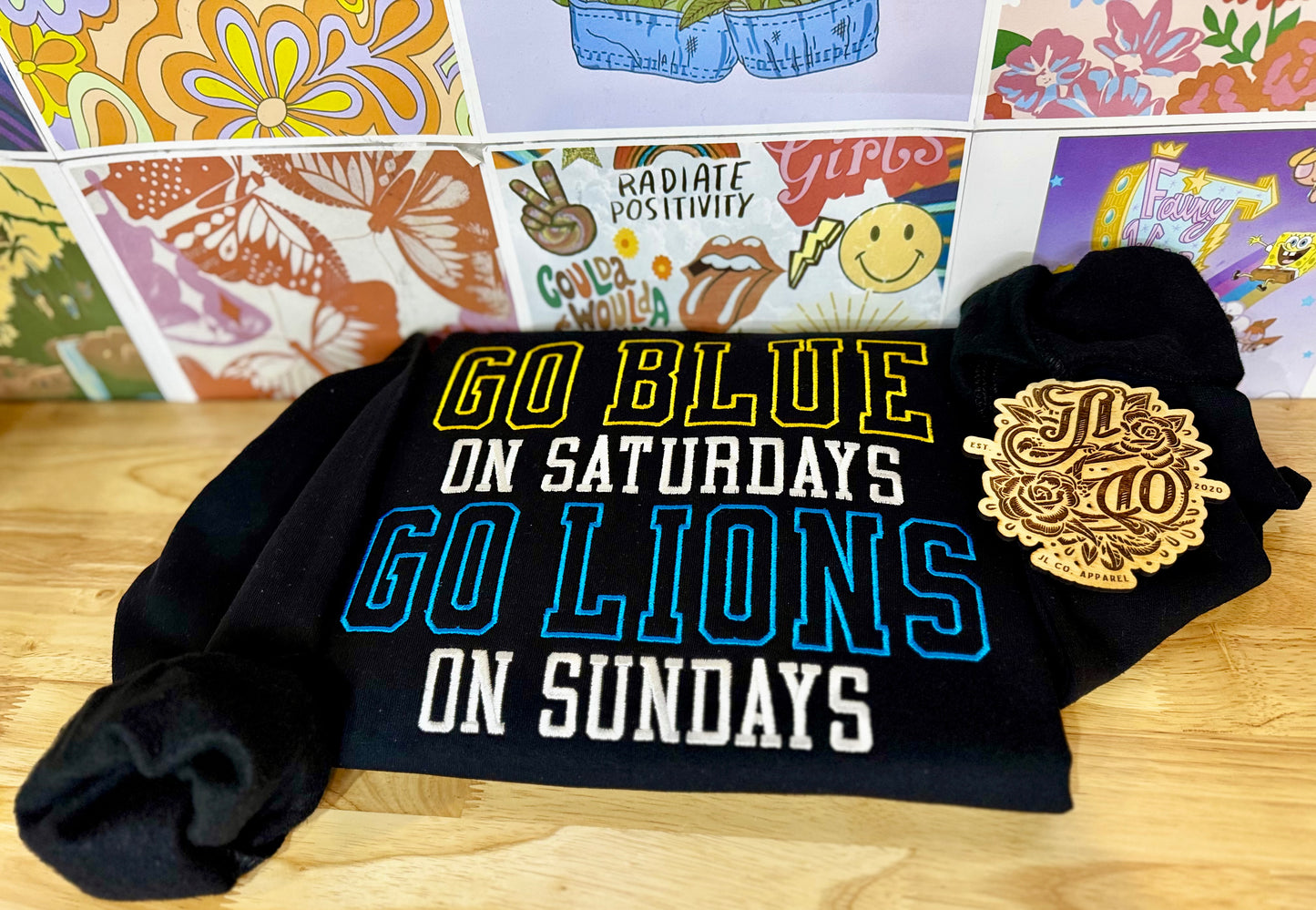 Embroidered GBGL crewneck