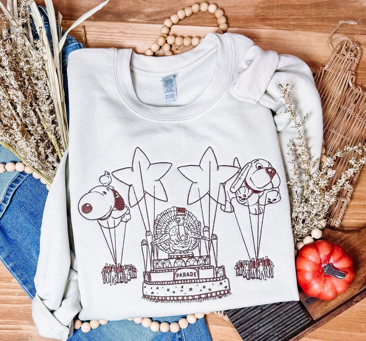 Embroidered MDP crewneck