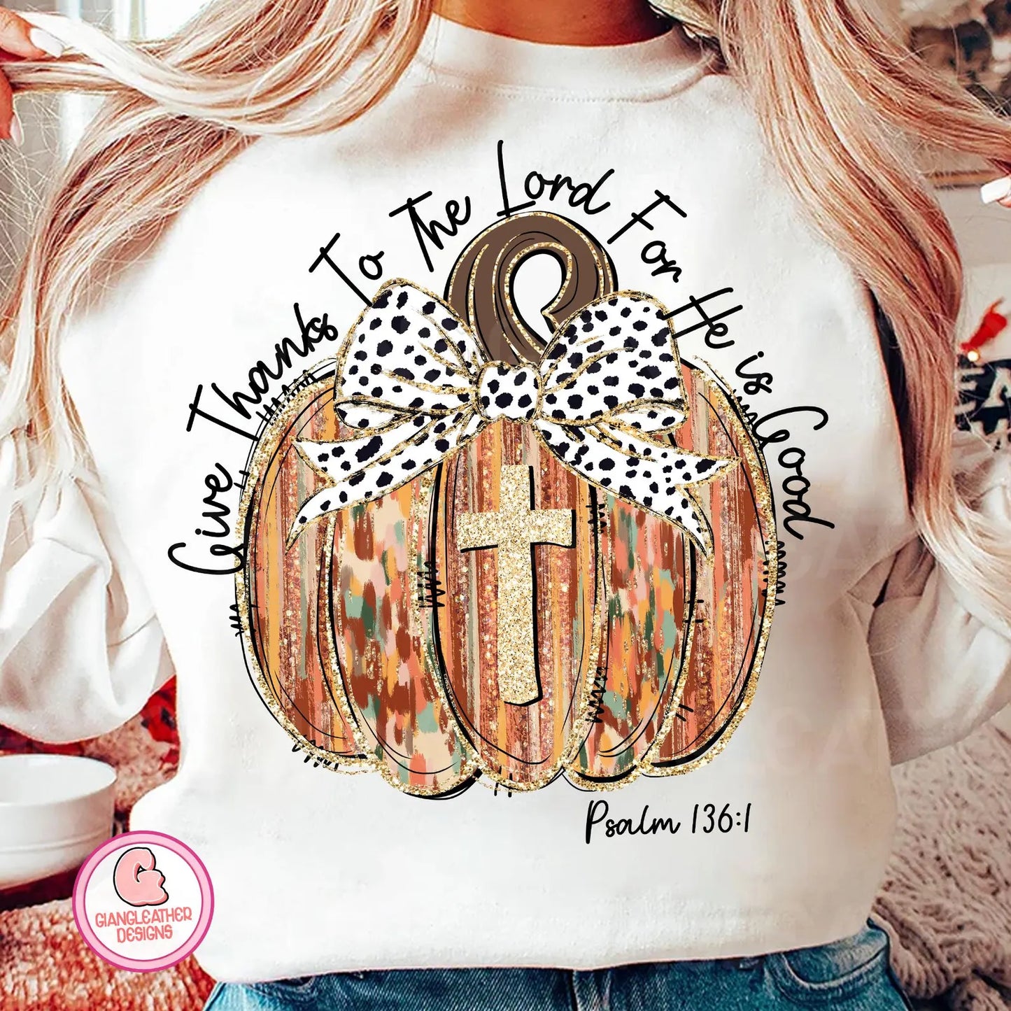 Psalm 136:1 Pumpkin