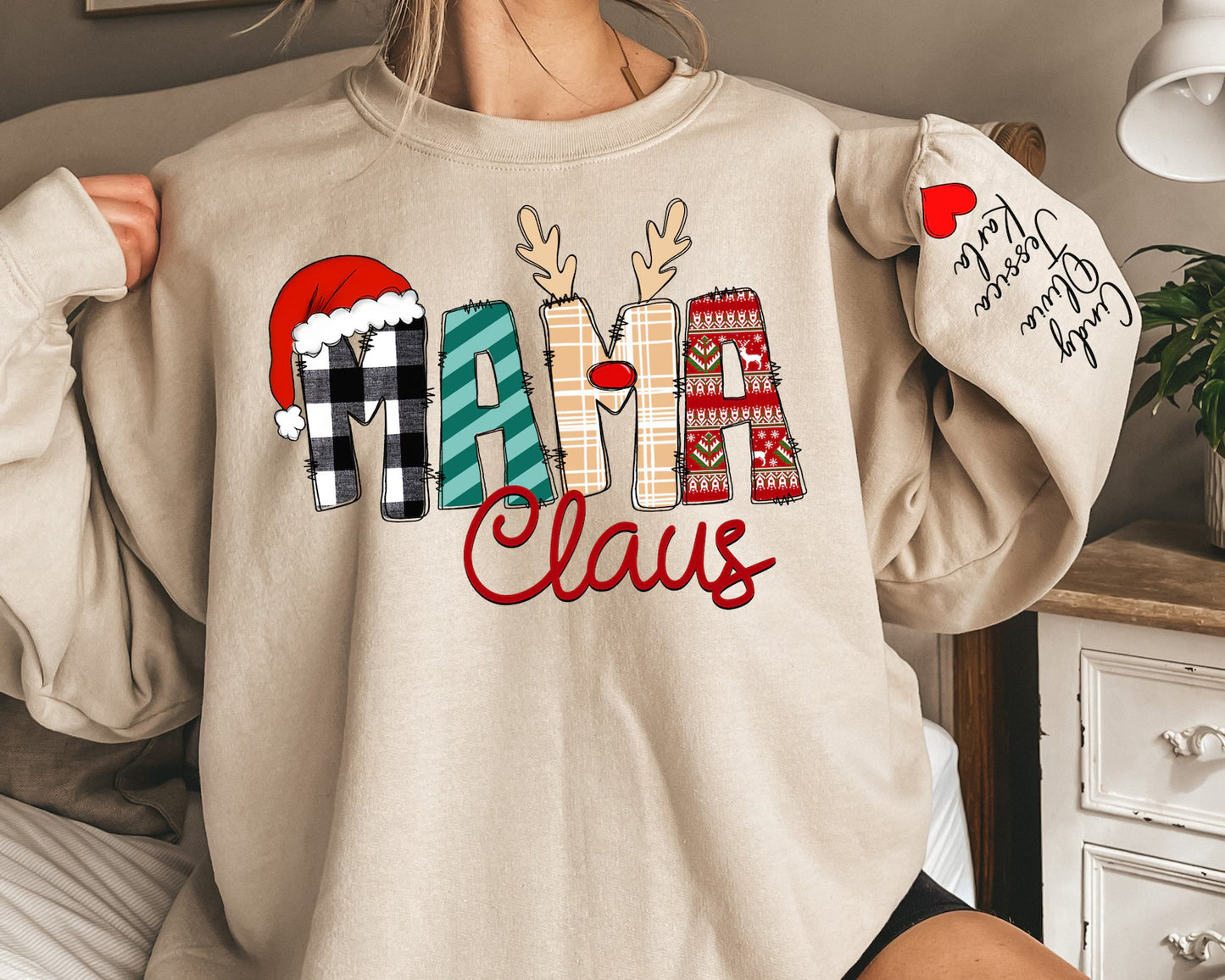 CUSTOMIZED Xmas Mama Claus