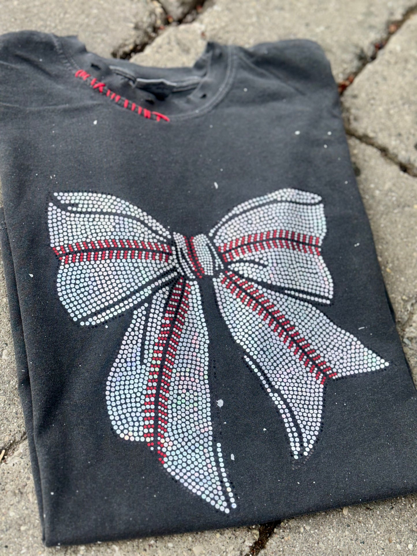 Baseball spangle stitch-comfort colors