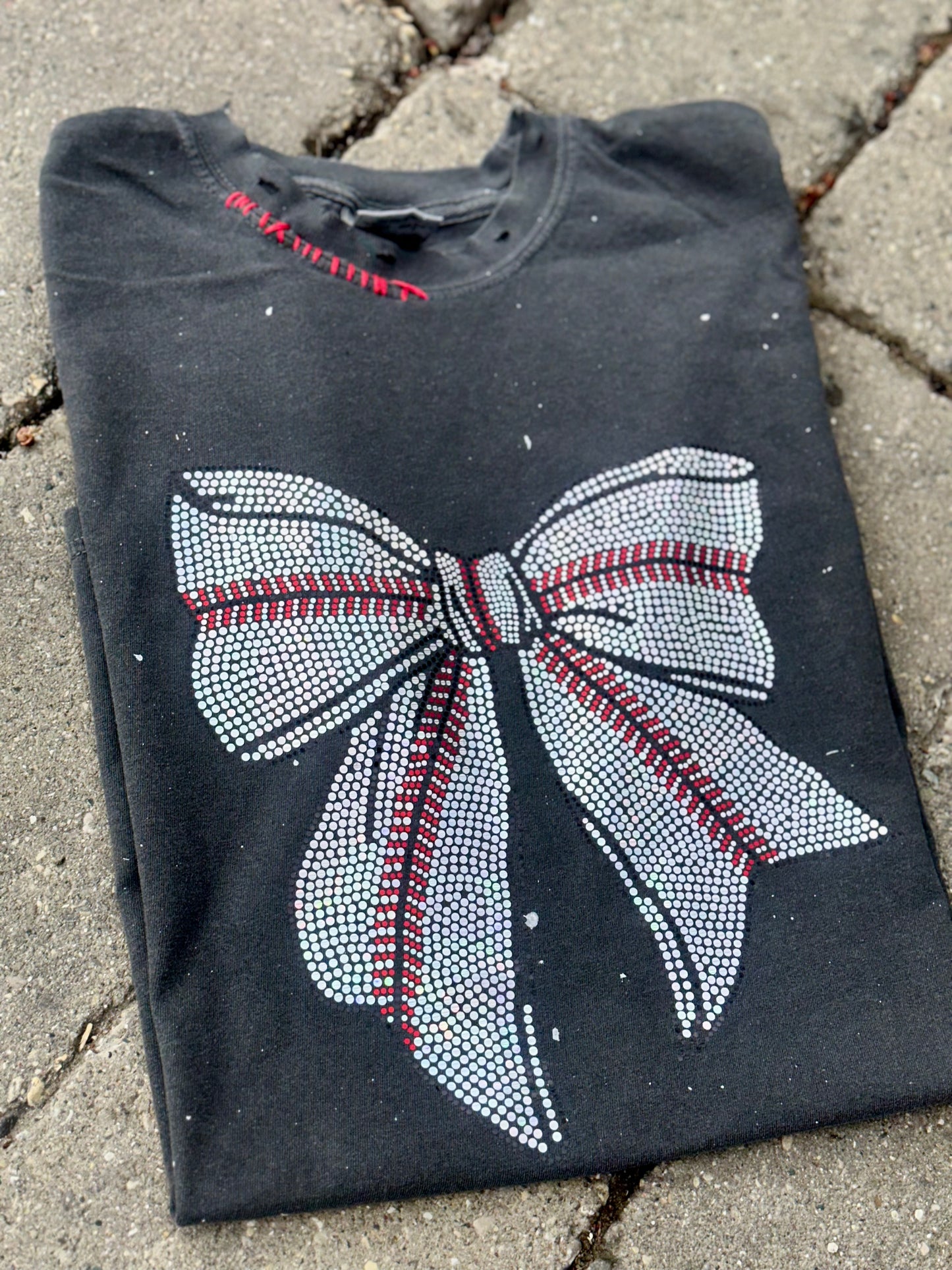 Baseball spangle stitch-comfort colors