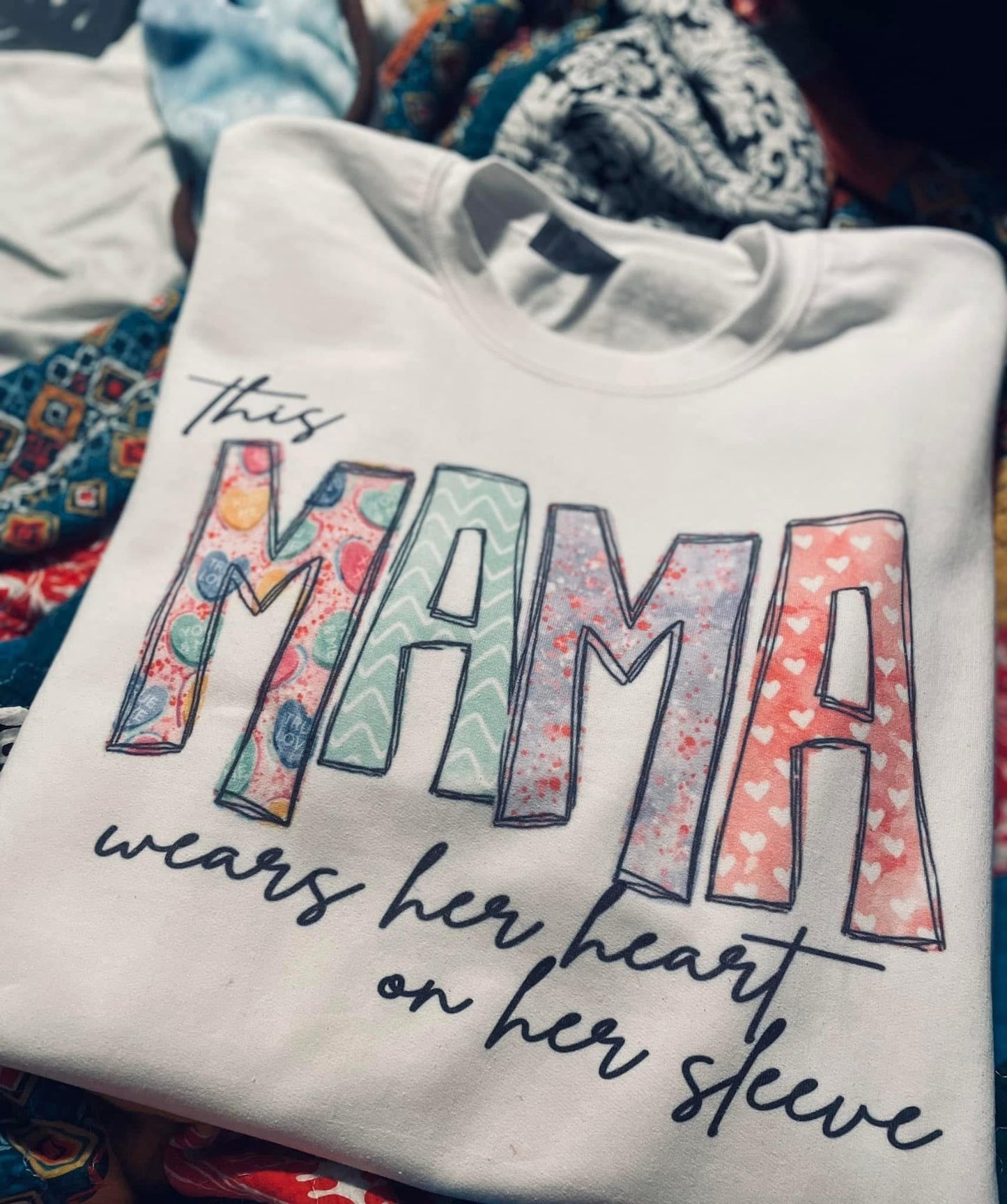 CUSTOMIZED Heart mama