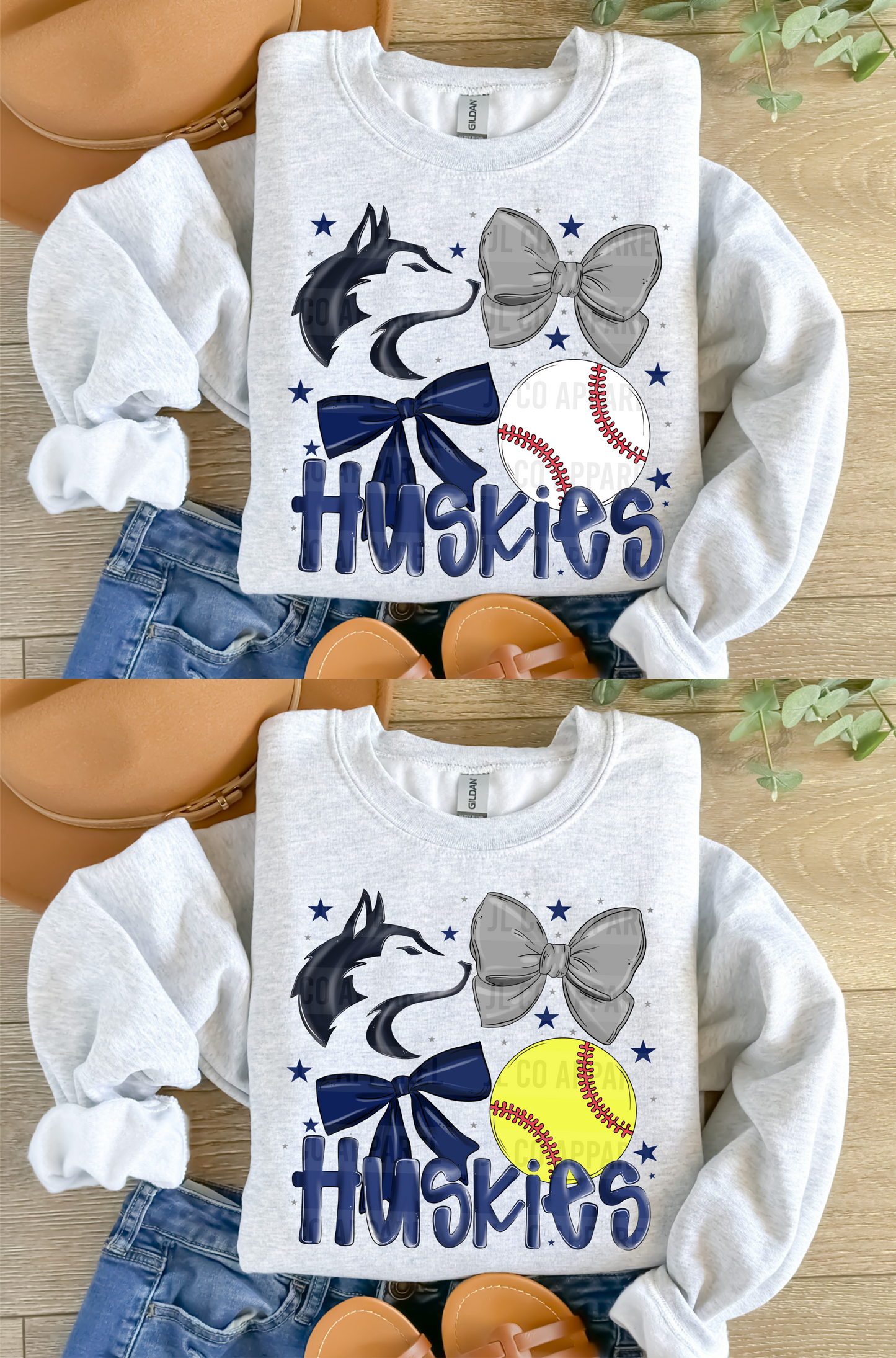 Huskies bow ball