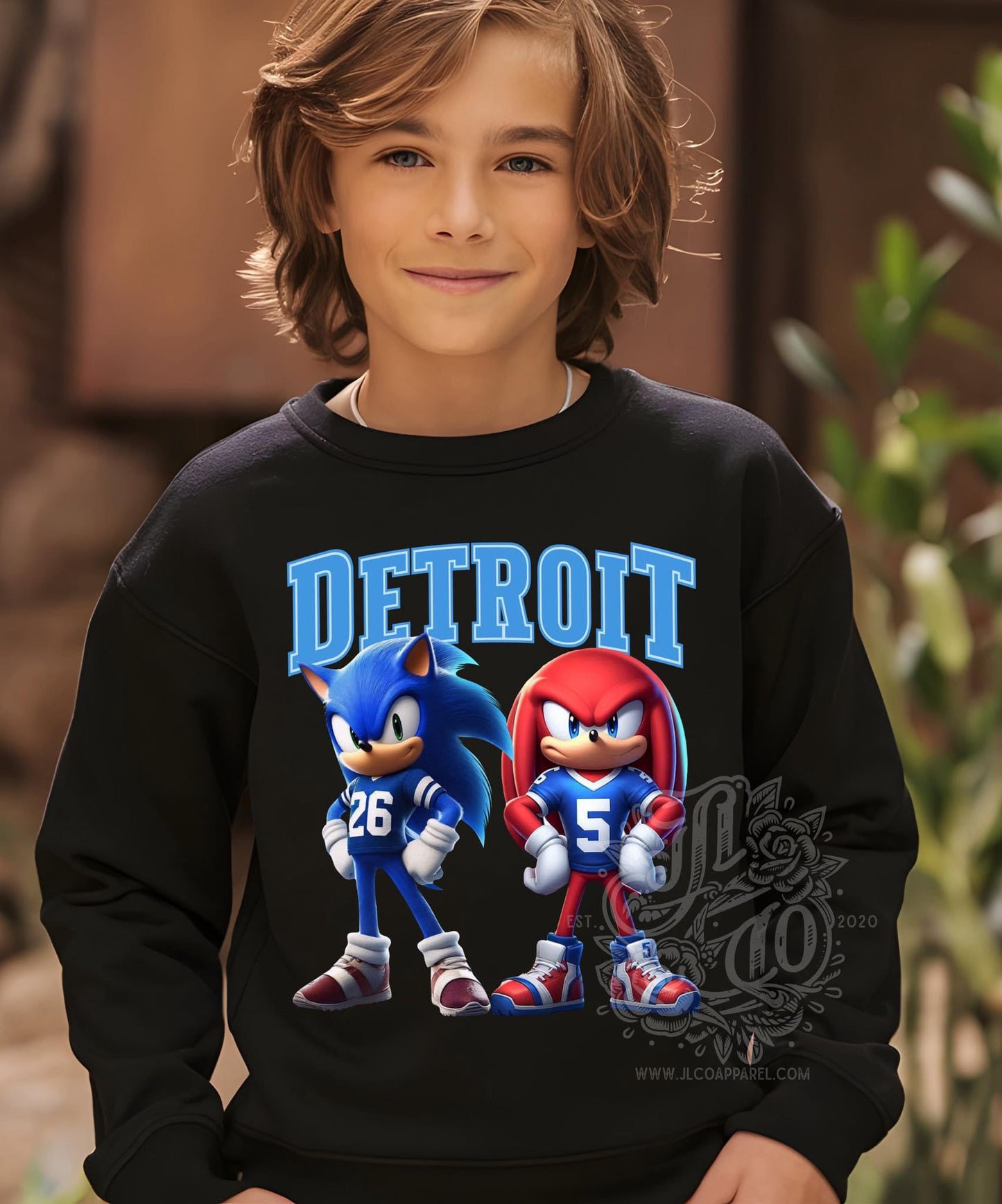 Detroit Blue/Red- Toddler/Youth sizing