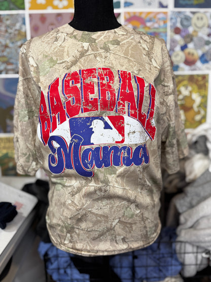 Baseball camo-oversized fit!