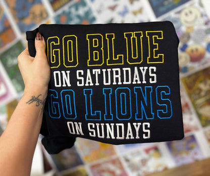 Embroidered GBGL crewneck