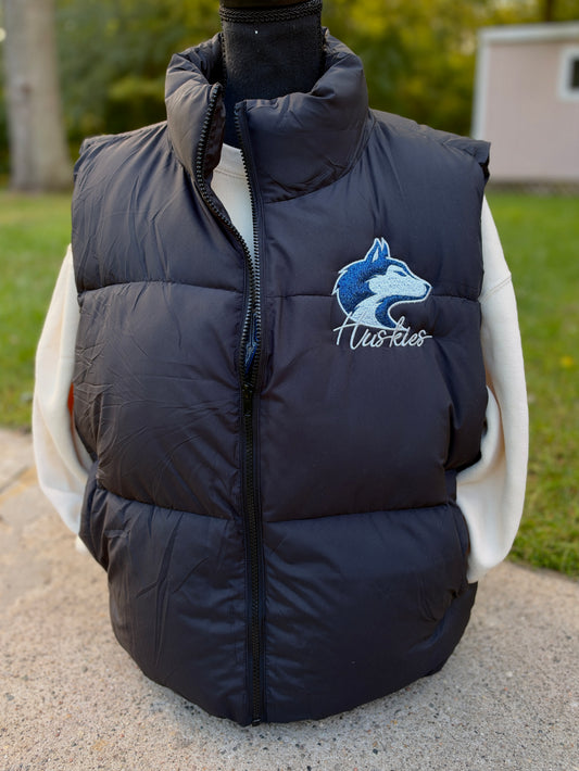 Huskies Embroidered Vest