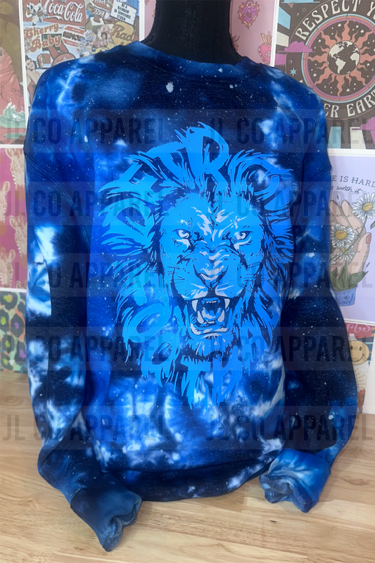 Detroit FB Tie-Dye Crewneck