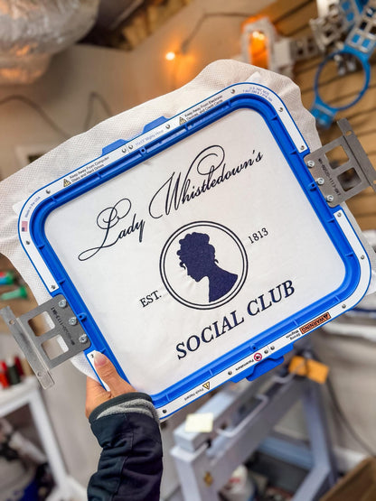 Embroidered LW crewneck