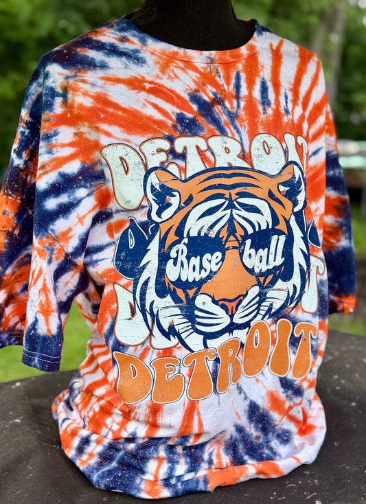 Tigers Tie-Dye