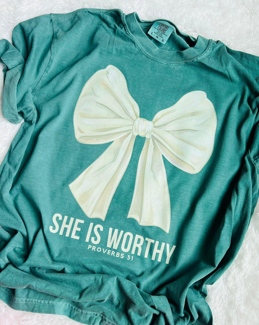 Comfort Colors-She is worthy