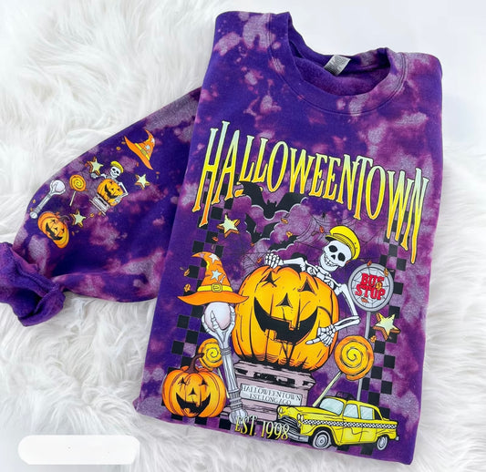 Bleached Halloween Crewneck