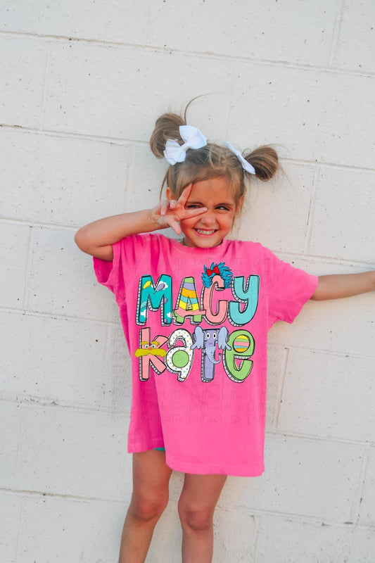 Toddler/Youth Custom name