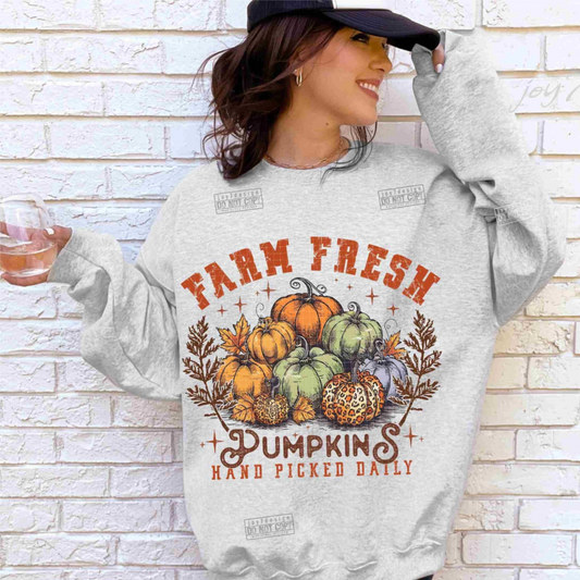 Pumpkins Hand Picked