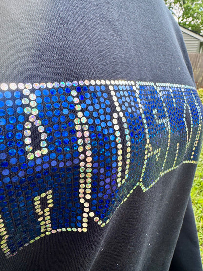 Huskies spangle crewneck