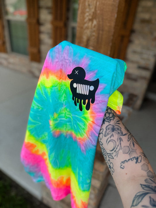 Jeep tie-dye