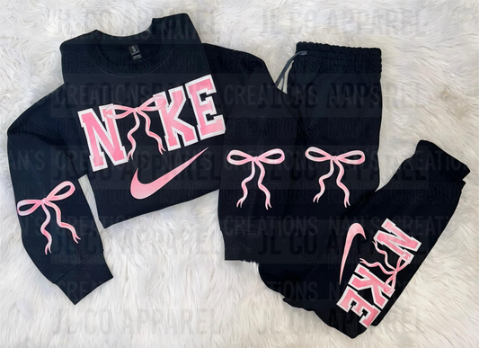 Pink Swoosh SET-YOUTH