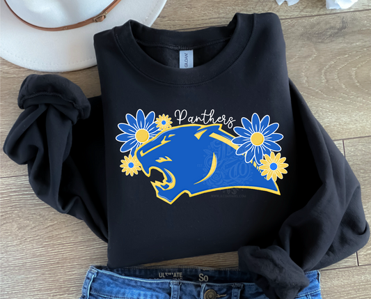 Custom floral mascot