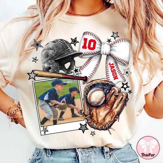 Custom baseball photo
