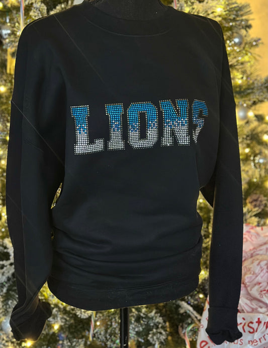 Lions Rhinestone-3D